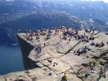 Destinos crucero: Stavanger, escala obligada de los fiordos noruegos Foto del Preikestolen
